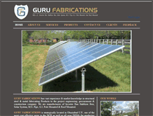 Tablet Screenshot of gurufabrications.com